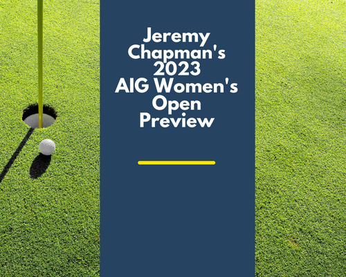 Jeremy Champmans AIG Womens Open Preview