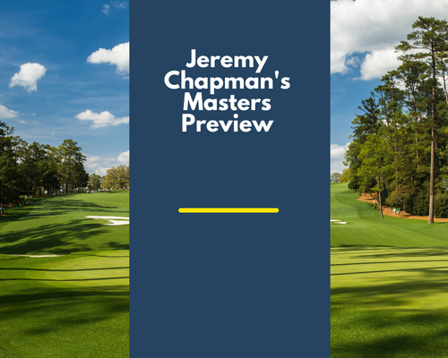 Jermey Chapman Masters Preview